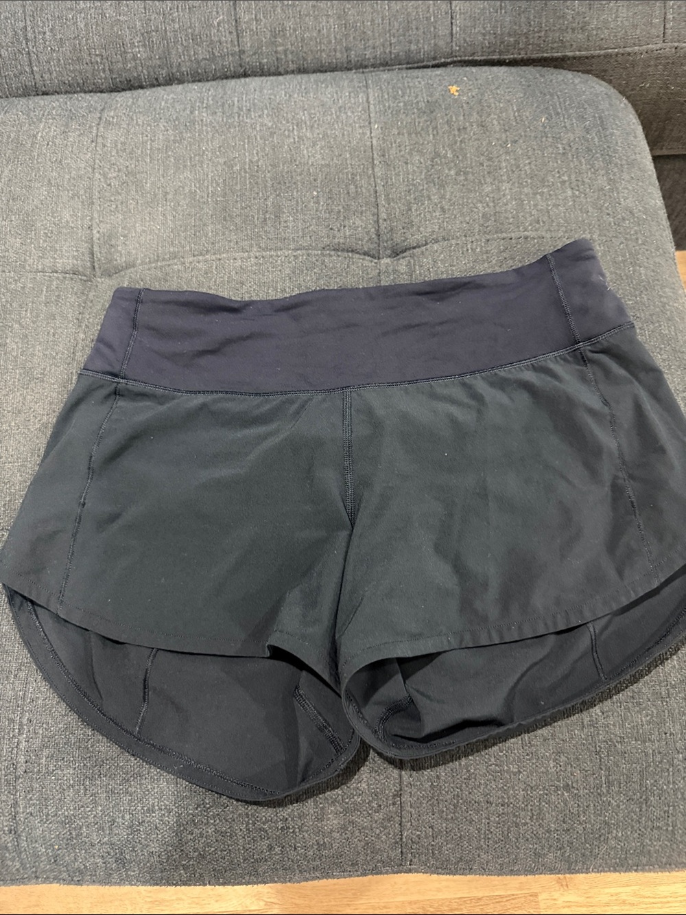 lululemon athletica Black Layered Athletic Shorts